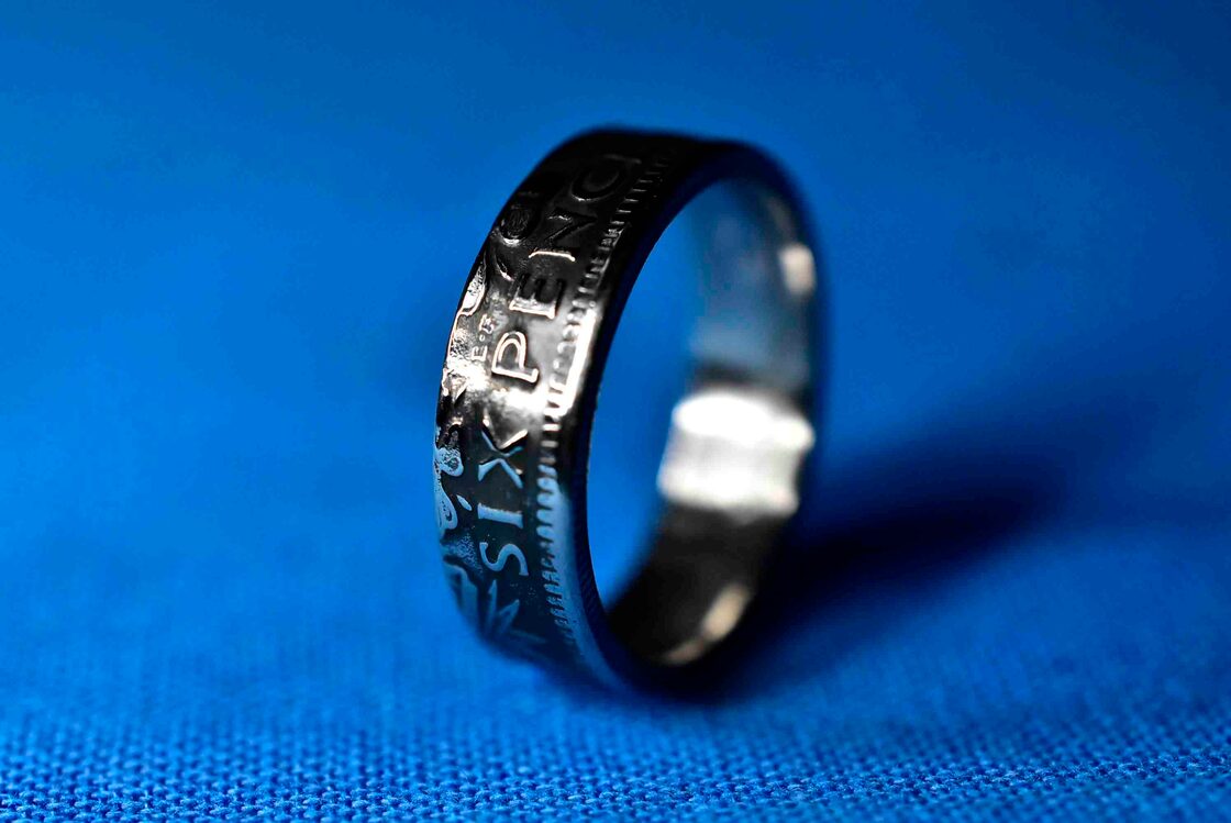 幸せを呼ぶコイン6ペンスで指輪お作りします | Pay ID