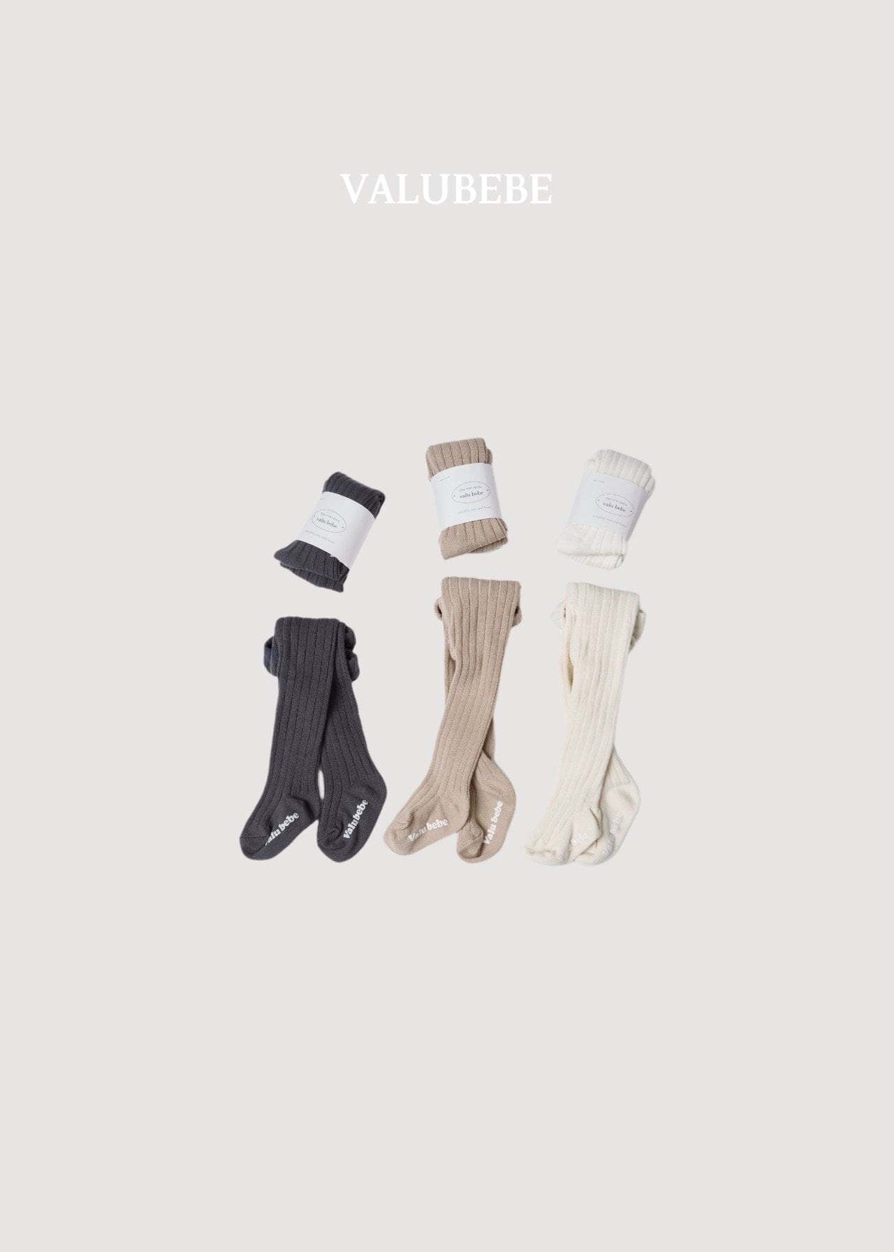 送料無料【予約】/ valubebeリブタイツ / valubebe