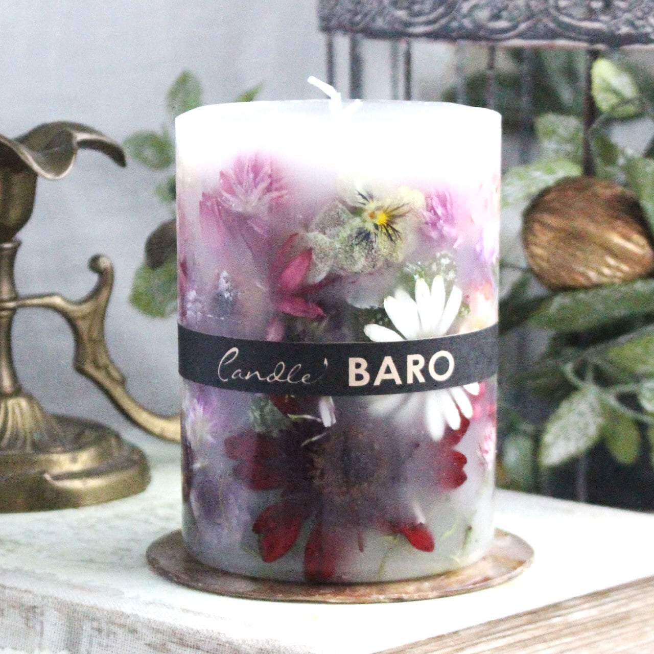 748 ガーデンボタニカルキャンドル Candle Baro 748 ガーデンボタニカルキャンドル Candle Baro