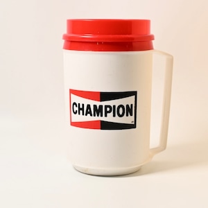 Vintage CHAMPION SPARK PLUG Stacking Mugs NOS