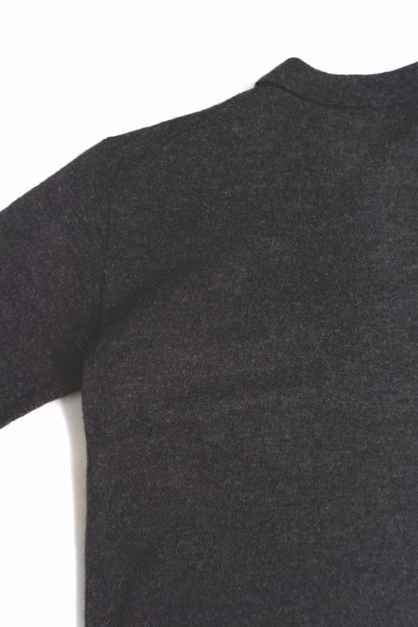 Alpaca Wool Smooth Knitted Polo