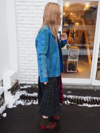 1990’s Genuine Leather & Suede Panel Zip Jacket