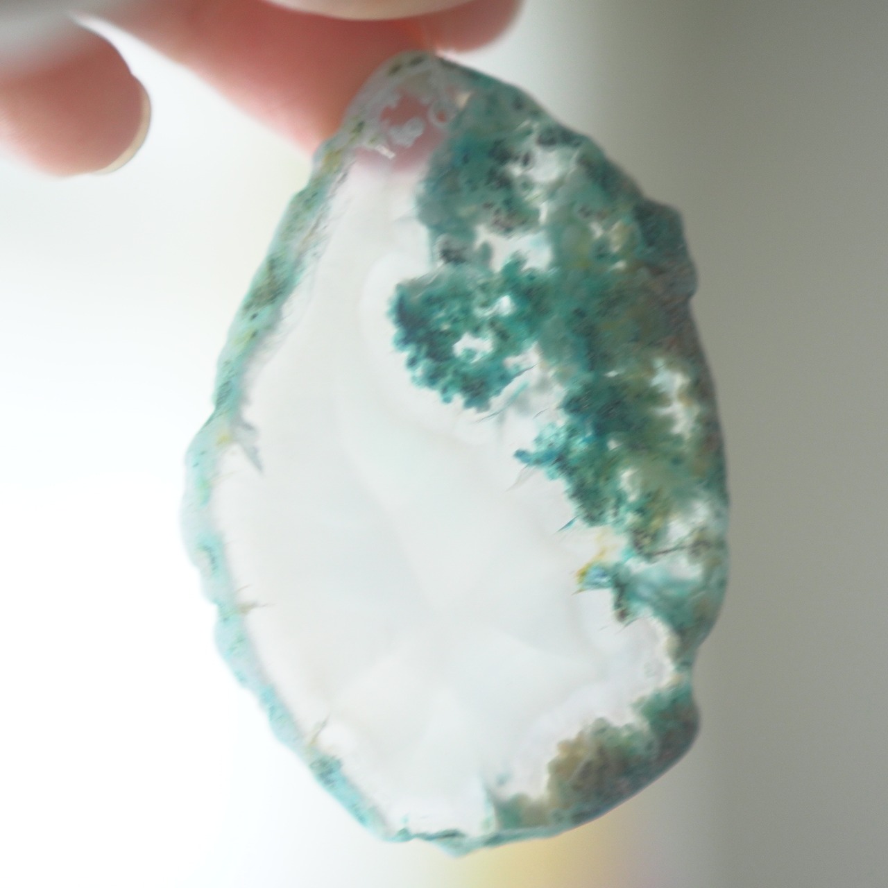 Clear Drops 10 - アゲートヒーリングチャイム / Agate Sun Catcher Wind Chime 633