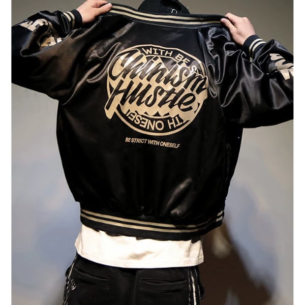 Back print design jacket C4024
