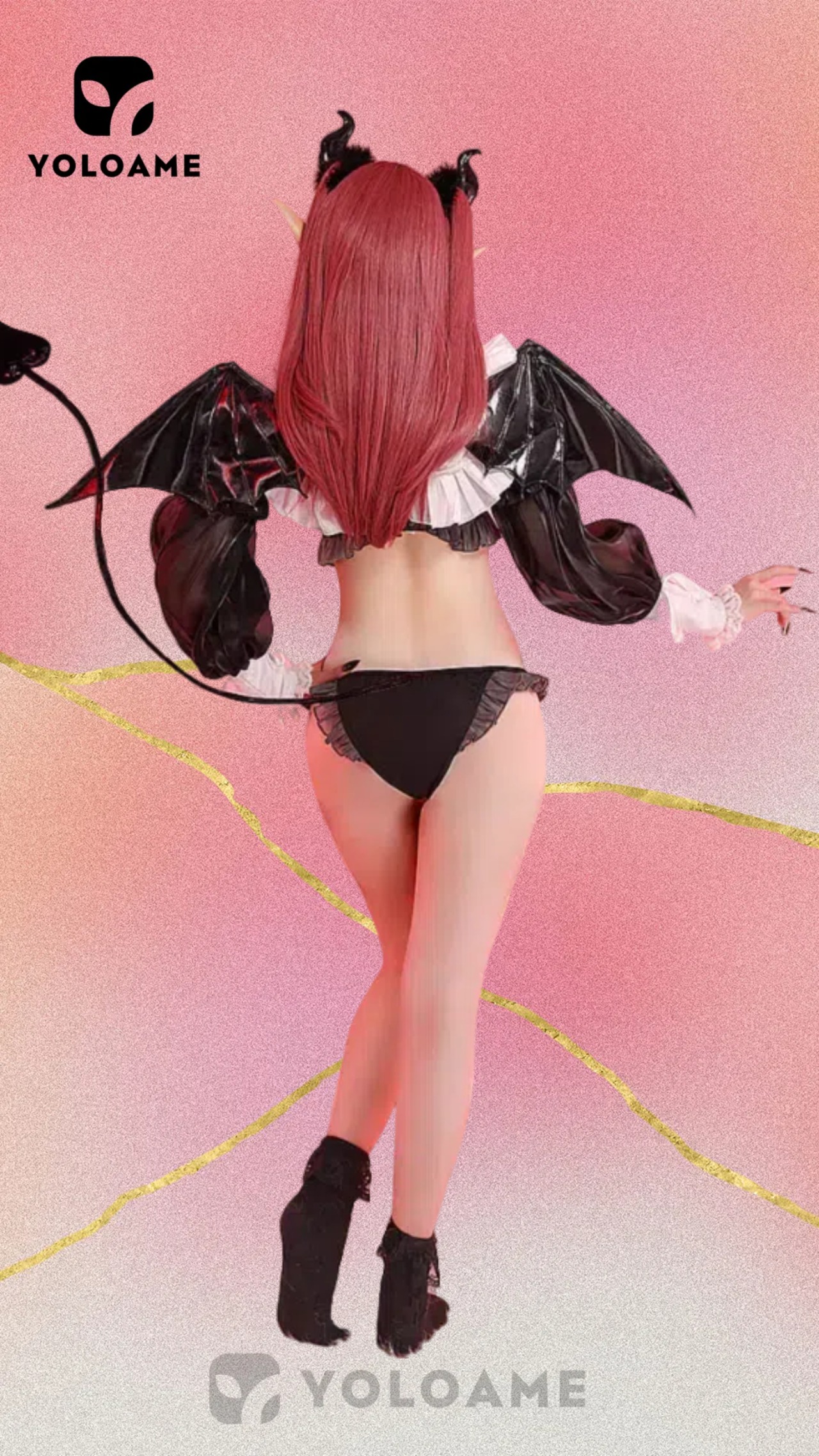 三分妄想 その着せ替え人形は恋をする   喜多川海夢 コスプレ衣装 サキュバス　リズ