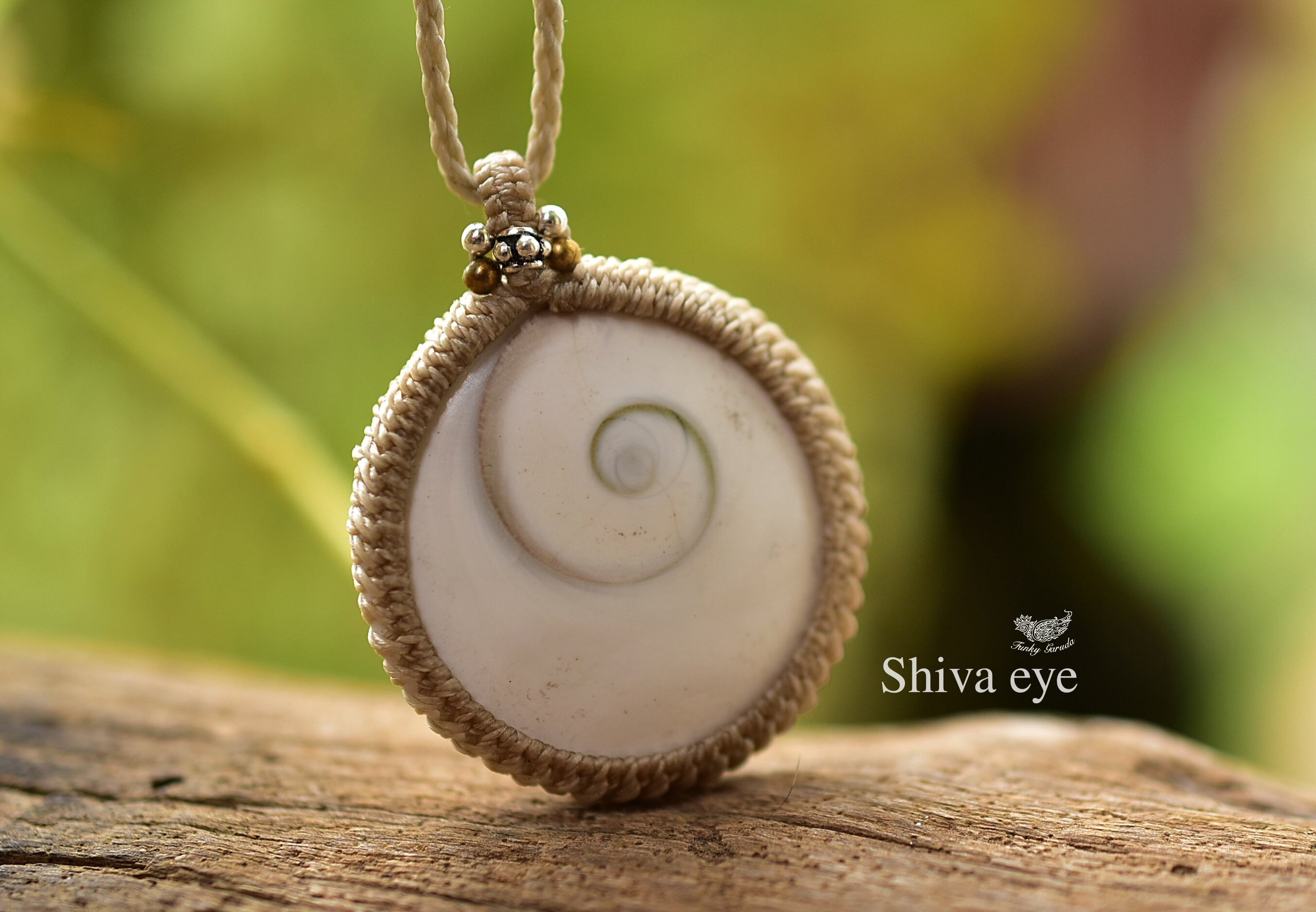 お守り★シヴァアイ マクラメネックレス798