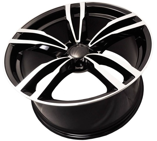 18インチ Staggered Black ホイール ( 4本セット ) BMW 5 6 7 シリーズ -DFO-1189