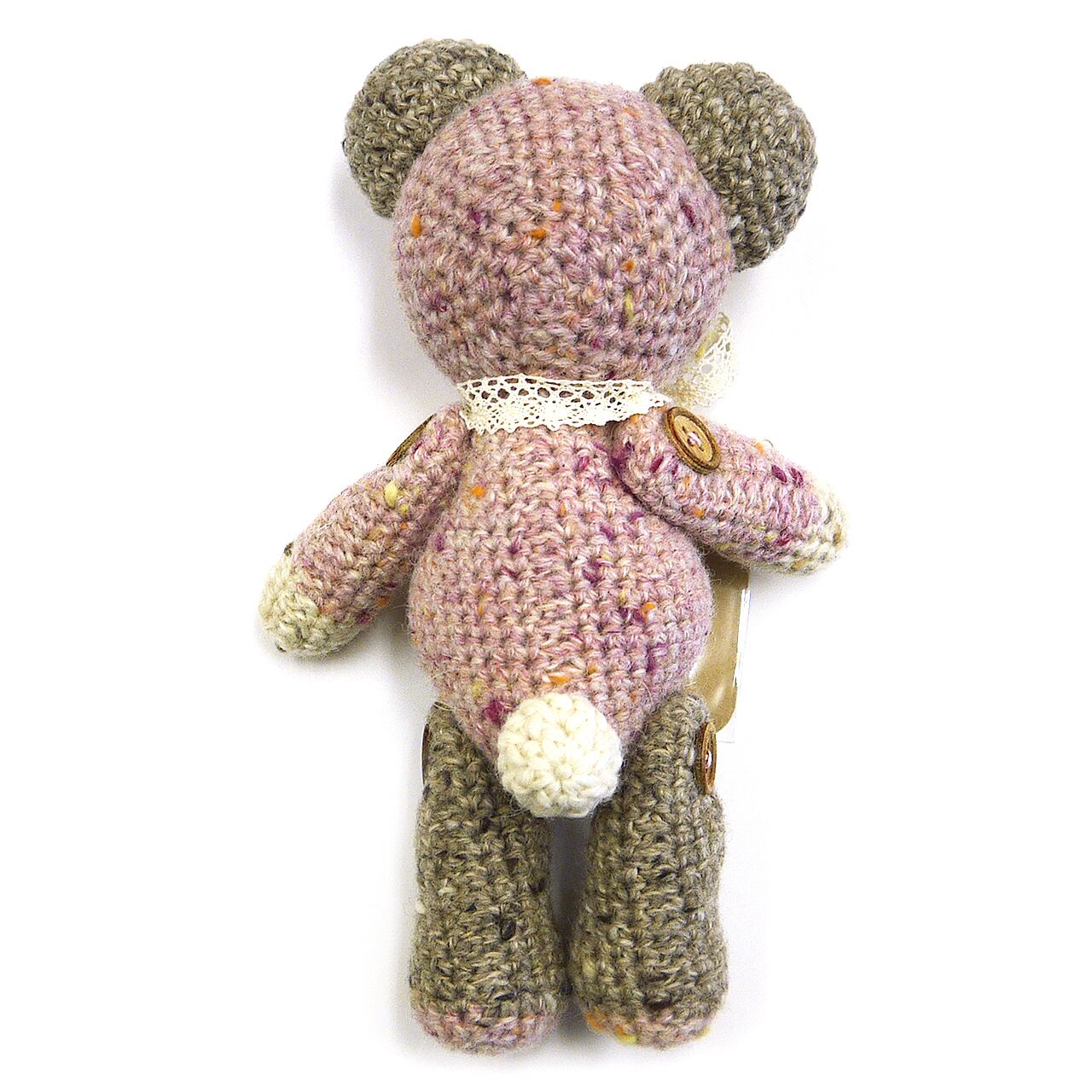 こぐまのrukka】おおきめくまさん（ピンクMIX）/あみぐるみ