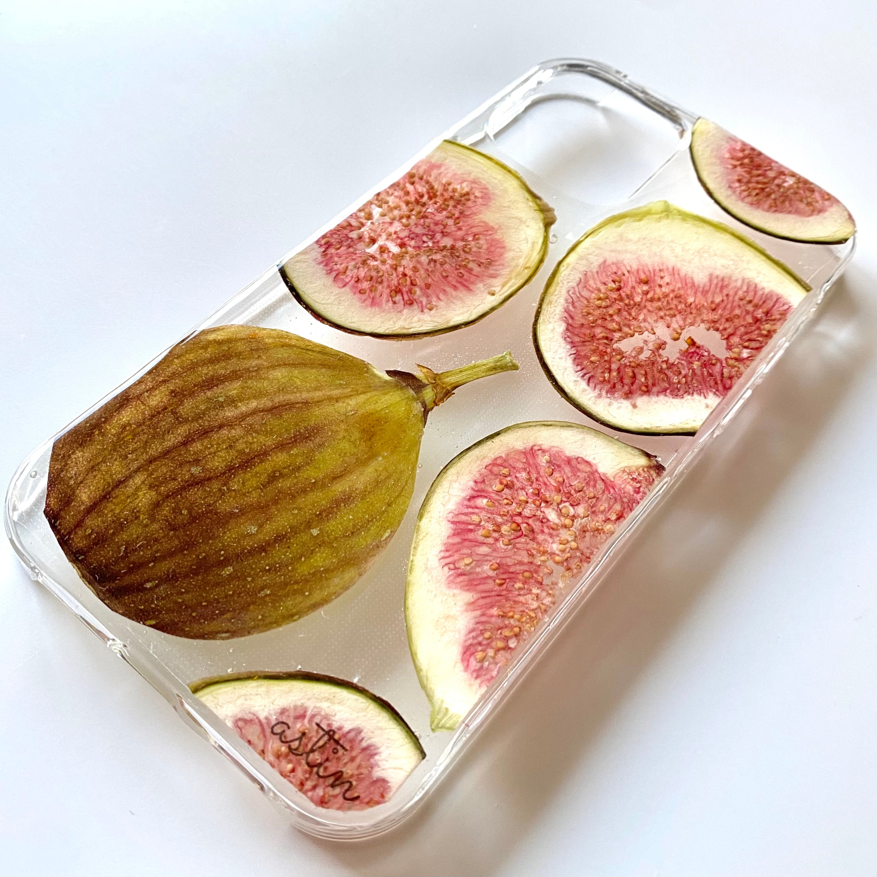 いちじくhanafuku画面 55.【こだわり産地】和歌山産いちじく のスマホケース | astin