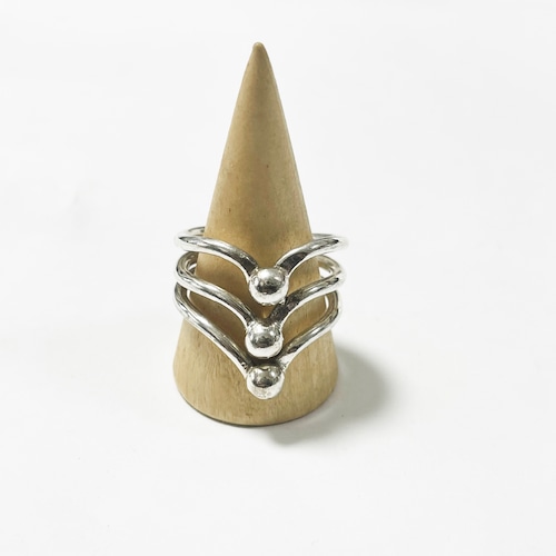 Vintage 925 Silver Modernist Ring Made In Mexico