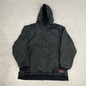 NYLON FLEECE REVERSIBLE ANORAK PARKA