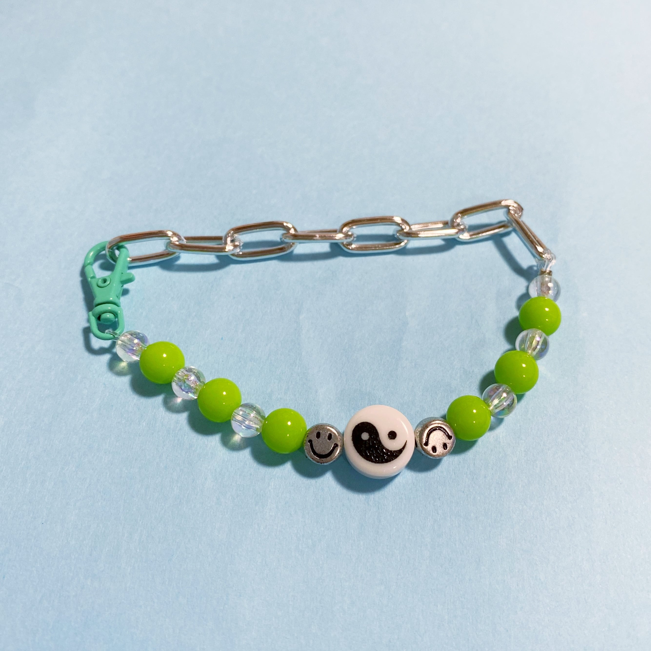 陰陽太極図ブレスレット | REDxPURPLE