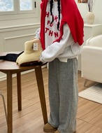 【新作5%OFF・3日間】裏起毛・Nothing Sweater_3colors