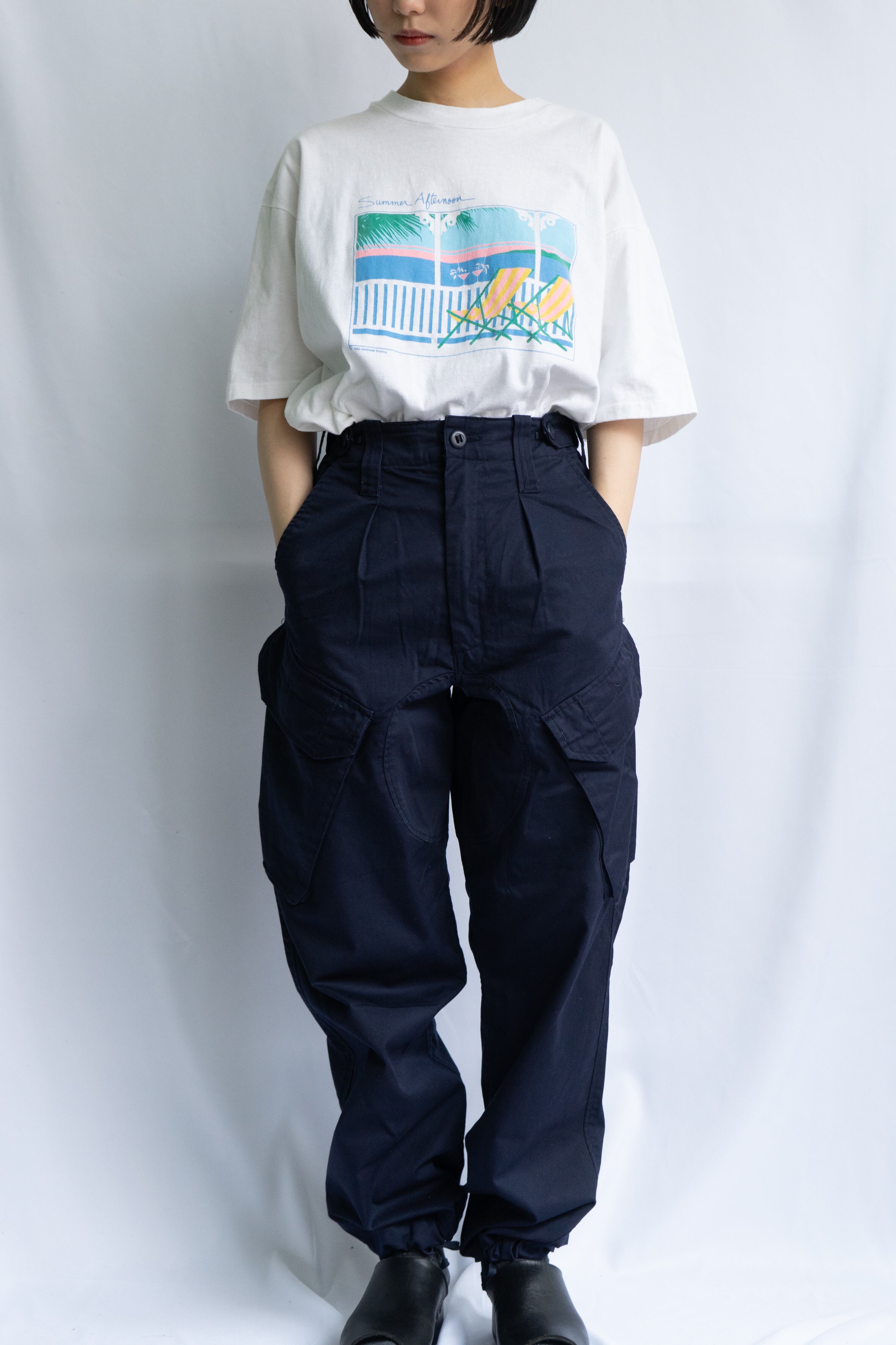 Dead Stock】イギリス海軍 ROYAL NAVY COMBAT CARGO PANTS スラント