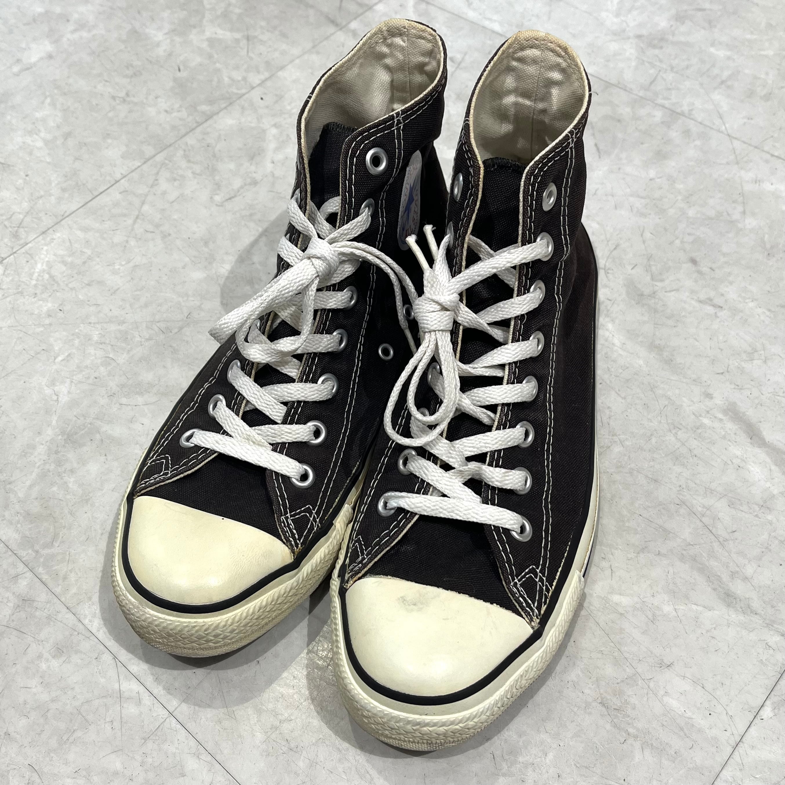 90s Converse All Star High Black 90年代 コンバース オールスター ブラック フェード ハイカット | ヴィンテージカイトリオレゴン powered by BASE 90s Converse All Star High Black 90年代 コンバース オールスター ブラック フェード ハイカット | ヴィンテージカイトリオレゴン powered by BASE