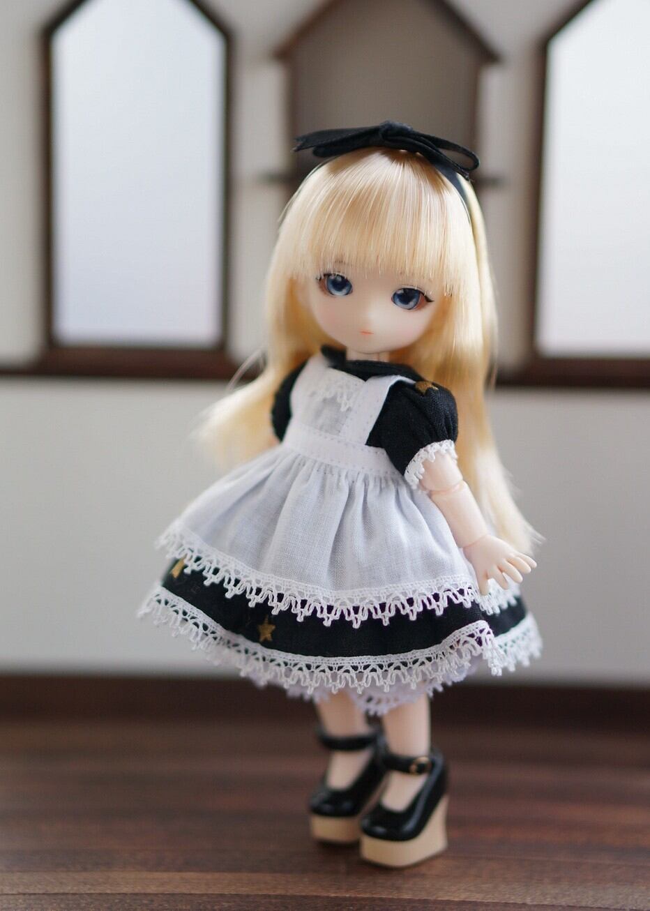 K2409 けいおん!(K-ON!) 平沢 唯（ひらさわ ゆい） メイド服 風