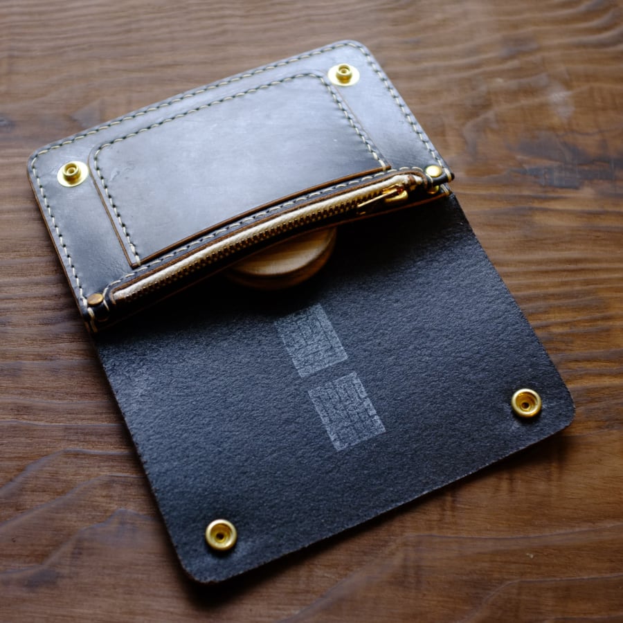 ミドルトラッカーウォレット 壱 J.&F.J.BAKER&COLtd. 弐層式 在庫品】ミドルトラッカーウォレット 壱 J.&F.J.BAKER & CO Ltd. 弐層