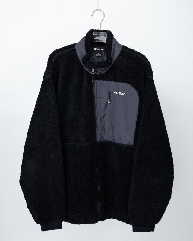 "GSX" design boa fleece jacket Made In Mexico