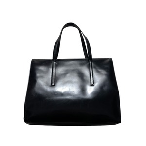 PRADA black patent leather doctors bag