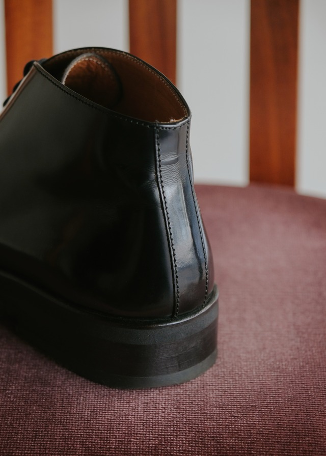 90's EMPORIO ARMANI lether chukka boots