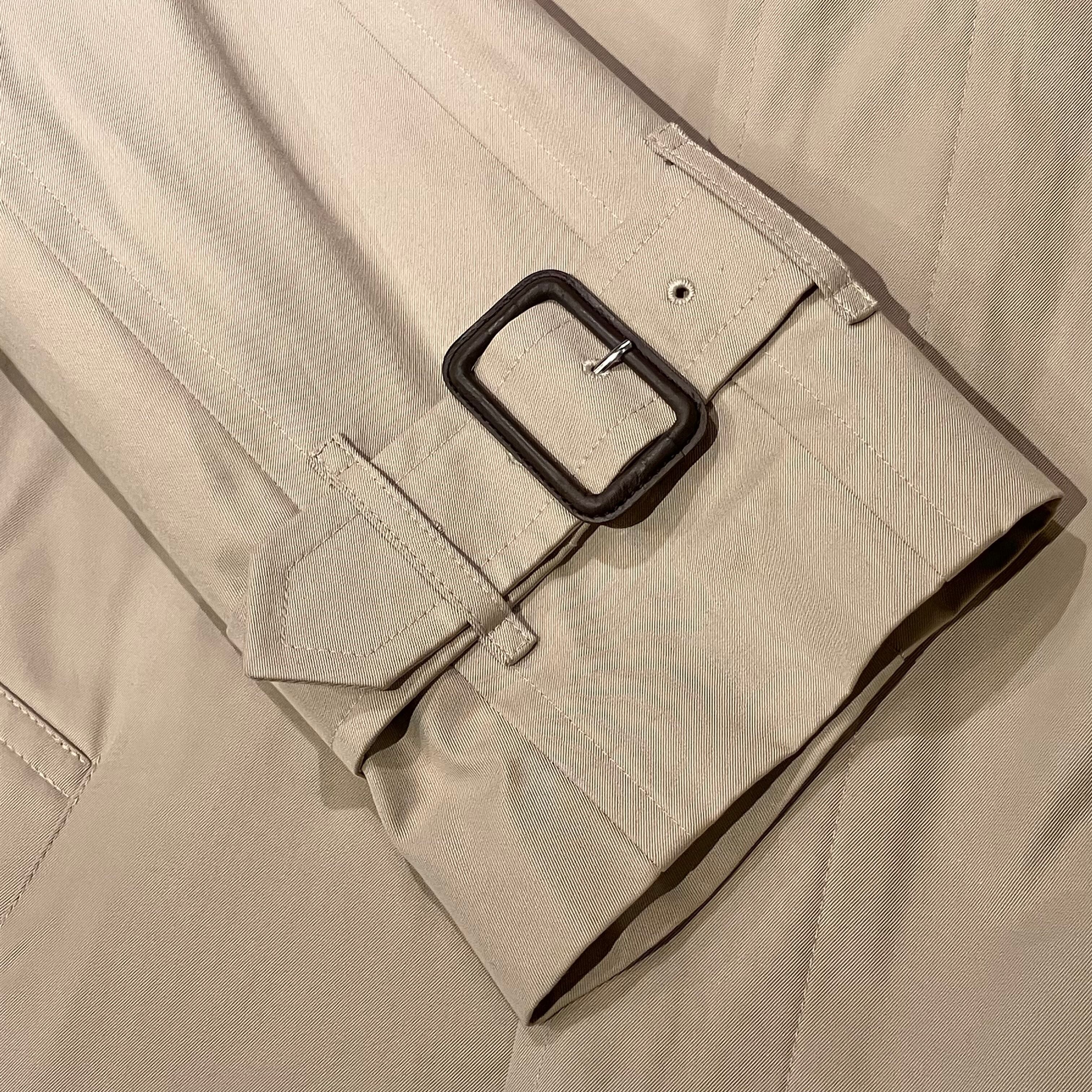 Mackintosh イギリス製 袖ベルト仕様 コットン100% ステンカラー Mackintosh イギリス製 袖ベルト仕様 コットン100% ステンカラー