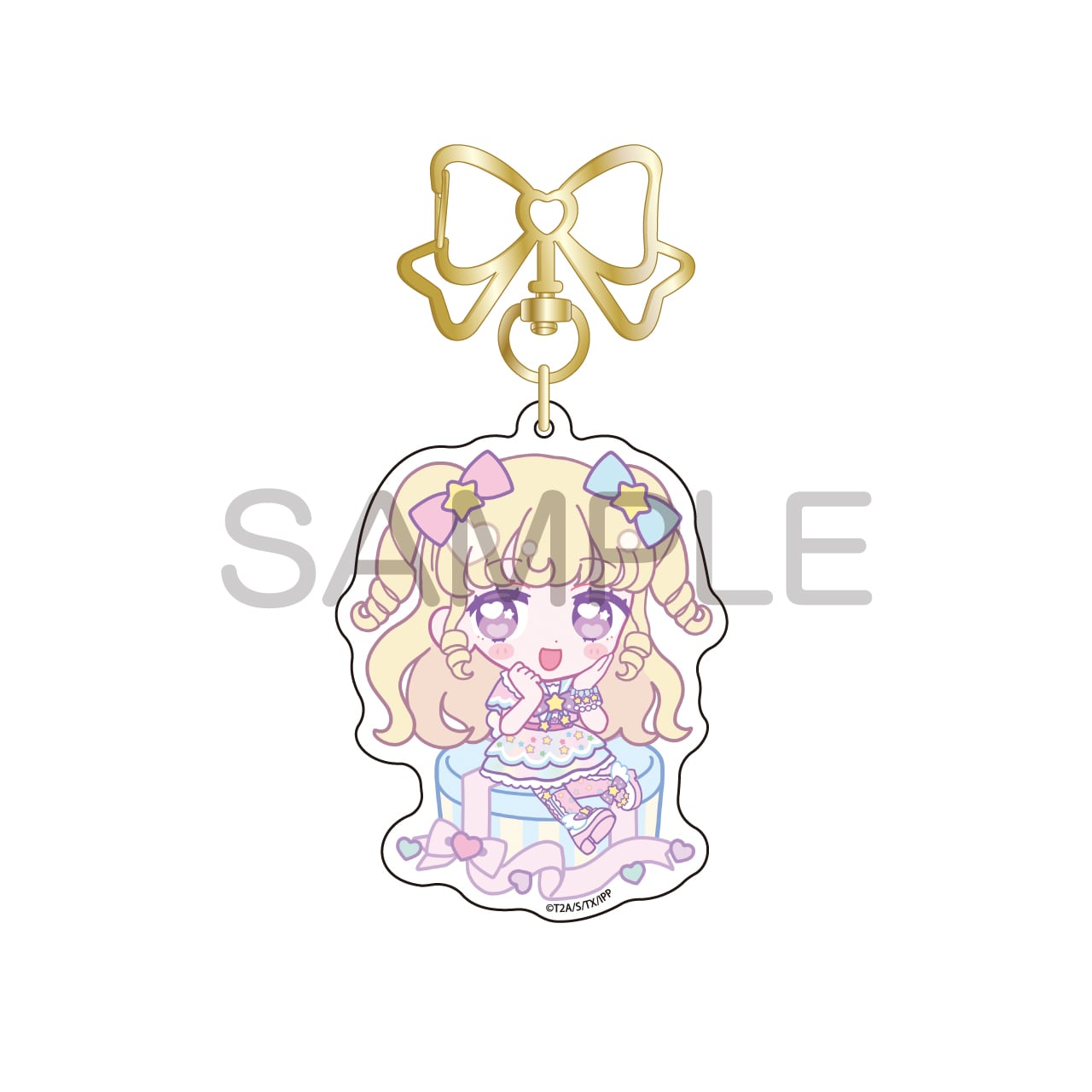 アイドルタイムプリパラ きゃらっぴん アクリルキーホルダー ゆい