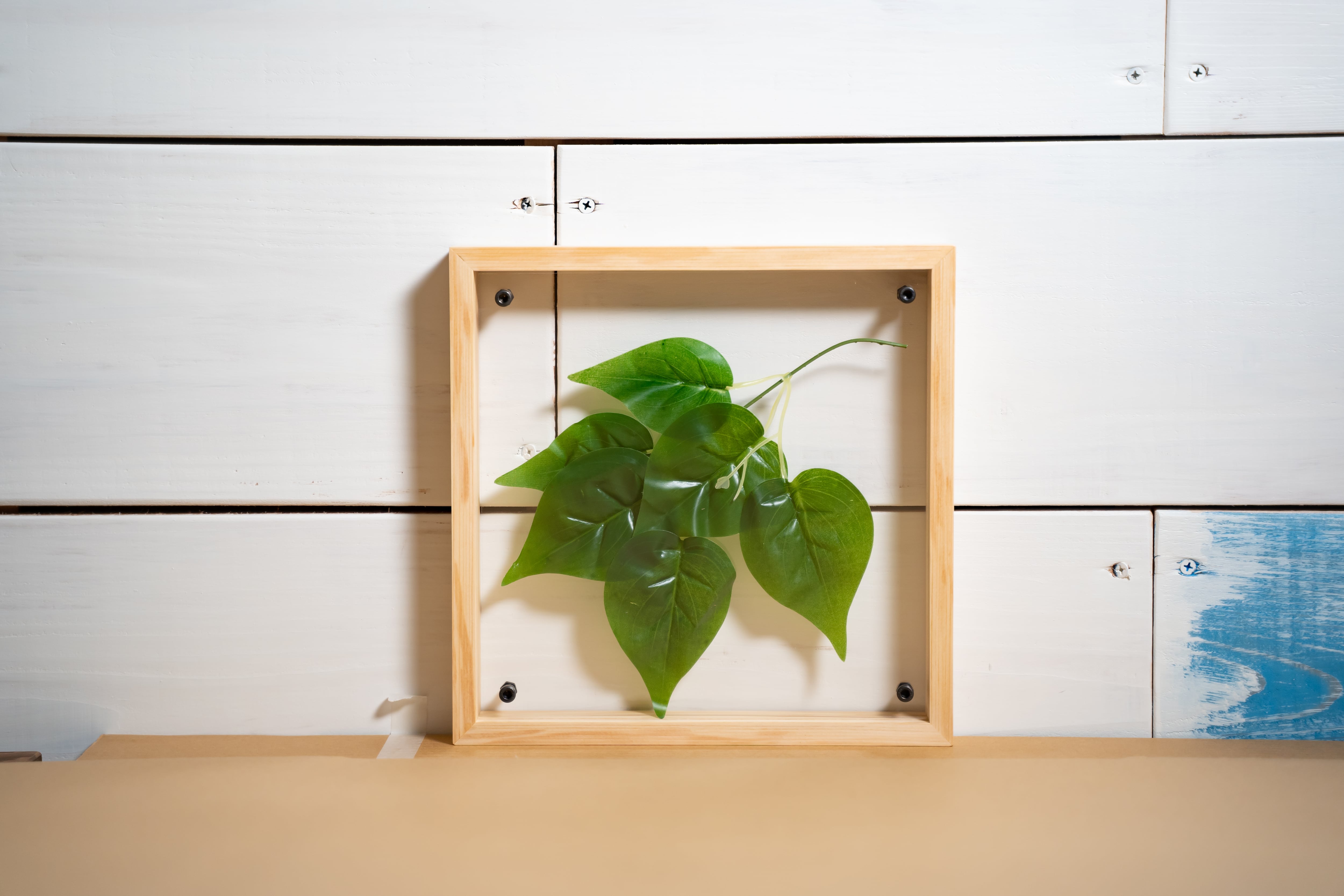 家具職人が作った リーフパネル 壁掛けアート アートパネル