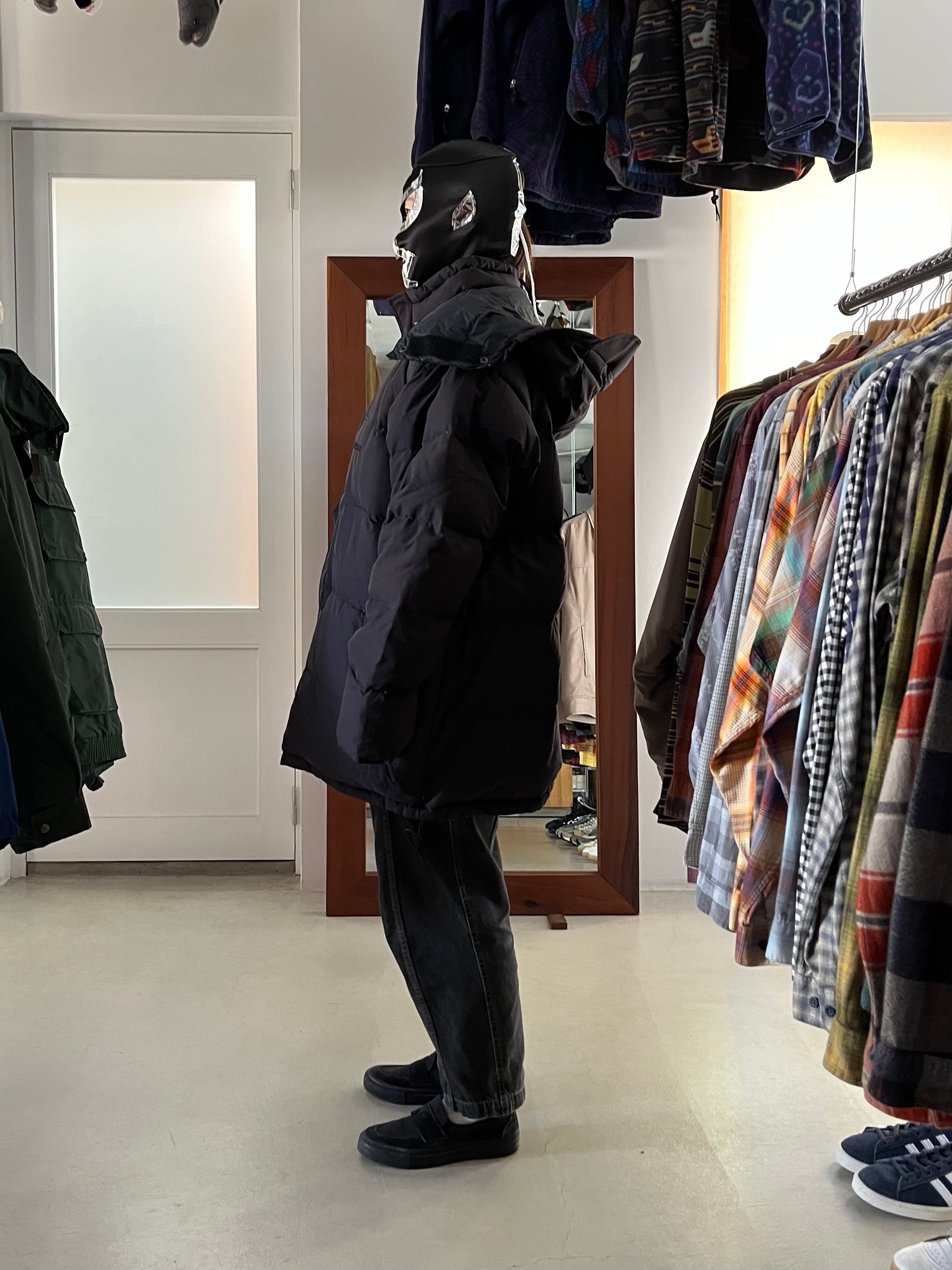 90s Marmot マーモット ダウンジャケット GORE DRYLOFT オールブラック