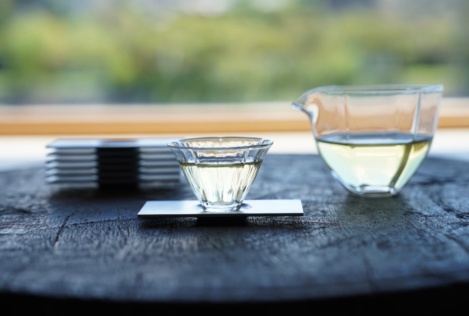 茶托［アルミニウム］ YOSHIHIRO MIKAMI | 茶室/茶藝室 池半