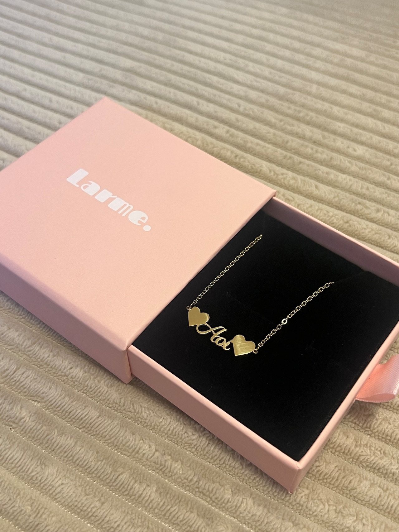 【受注】classic name necklace