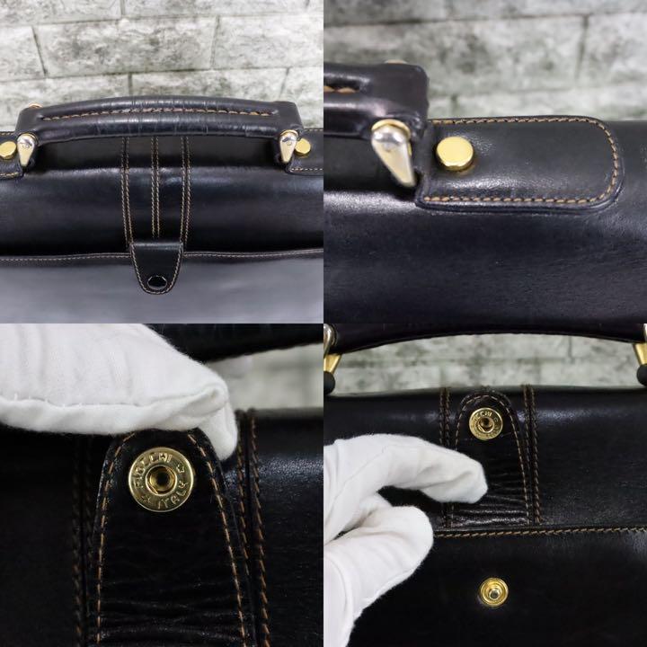 BALLY ビジネスバッグ ブリーフケース 牛革 黒 ナンバーロック 極上品