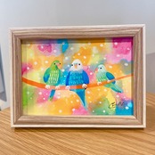 1点もの！ミニ原画「なかよし」特典卓上カレンダー付き009