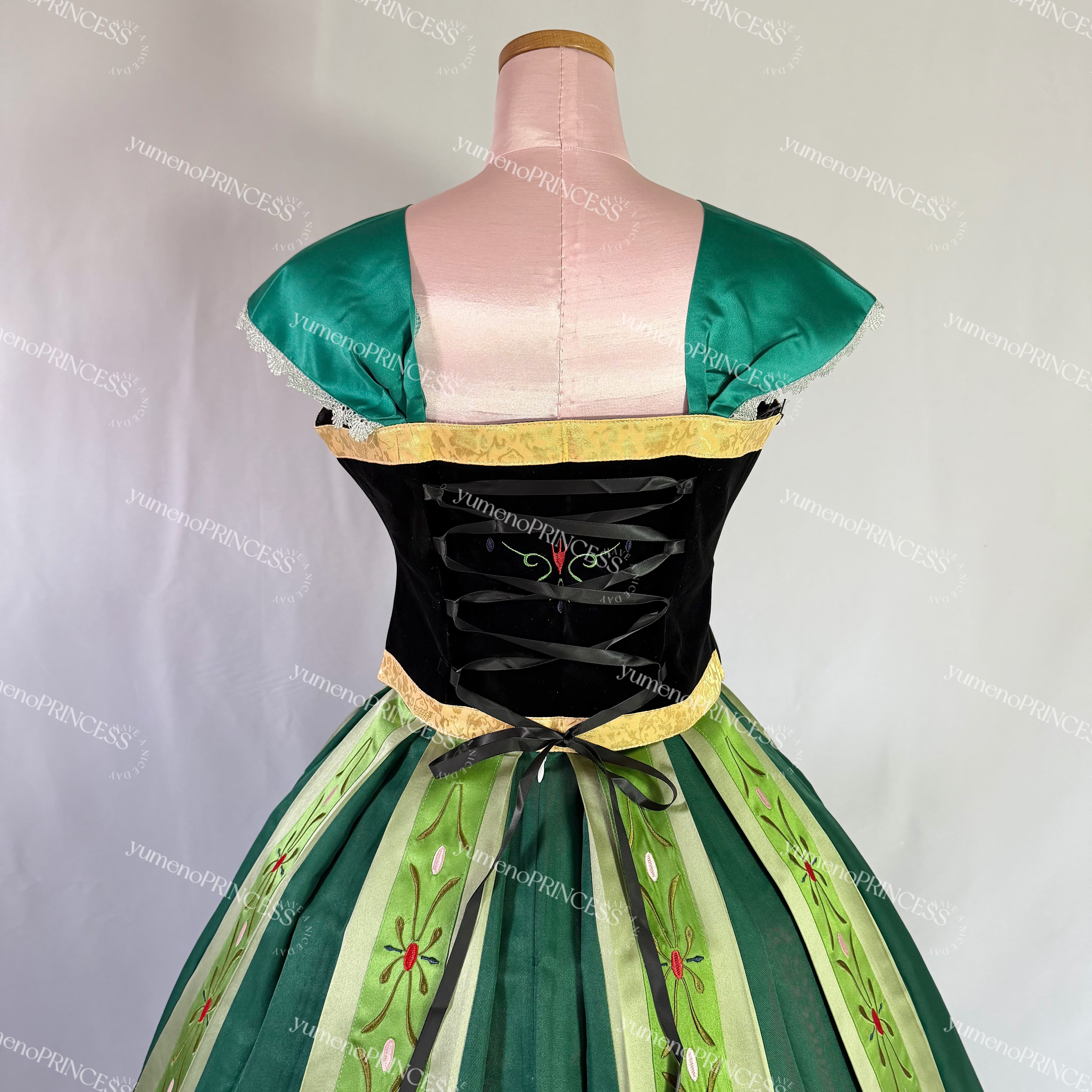dハロ アナ雪 載冠式ドレス オーダーメイド衣装 | yumenoPRINCESS