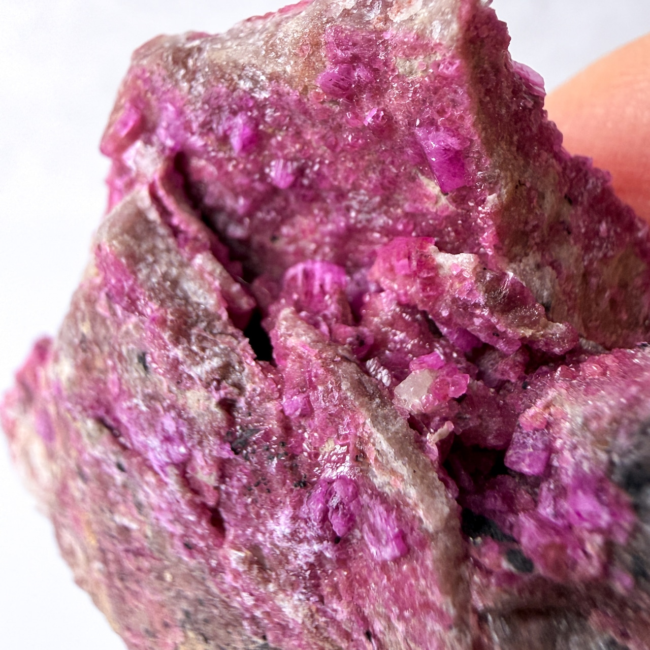 ピンクコバルトカルサイトマラカイト共生 原石 * Cobalt Calcite * 天然石