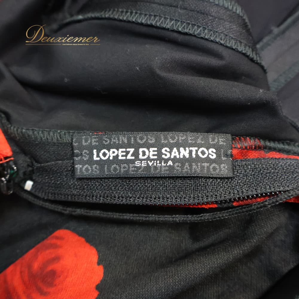 フラメンコ 衣装 LOPEZ DE SANTOS ロペスデサントス ドレス ワンピース