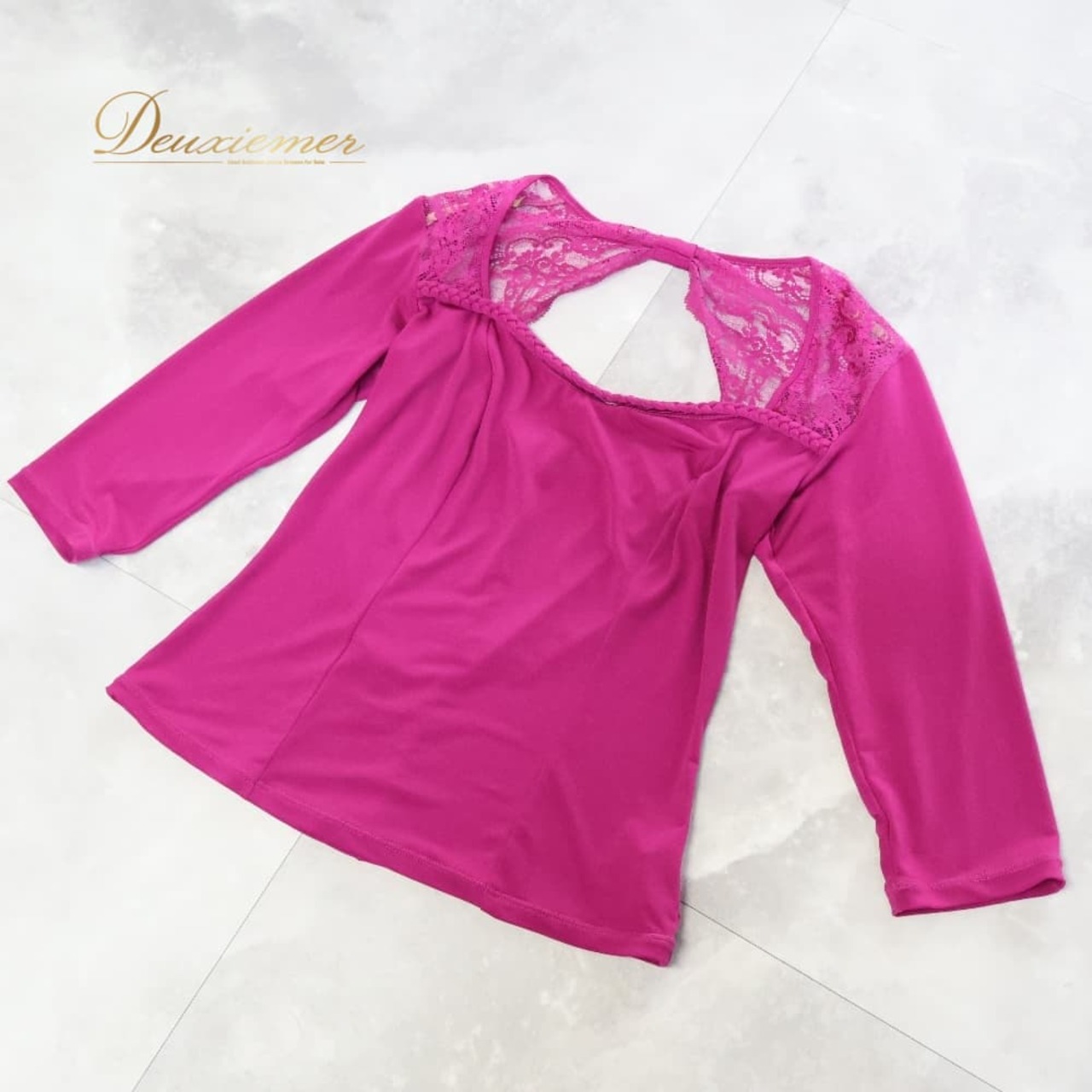 社交ダンス 衣装 チャコット Chacott トップス ブラウス ピンク系 パープル系 ピンク 紫 レース レッスン パーティ 発表会 ダンス 伸縮 ストレッチ 上品 カットソー フォーマル 練習着 発表会用 舞台衣装 ステージ衣装 薄手 きれいめ 大人 可愛い レディース