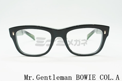 【岡田准一着用モデル】Mr.Gentleman メガネフレーム BOWIE COL.A ウェリントン 眼鏡 ミスタージェントルマン ボウイ 正規品