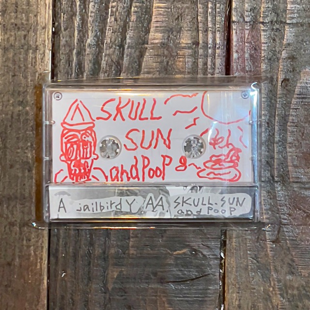 【Cassette Tape】 anndoe | Skull, Sun, and Poop