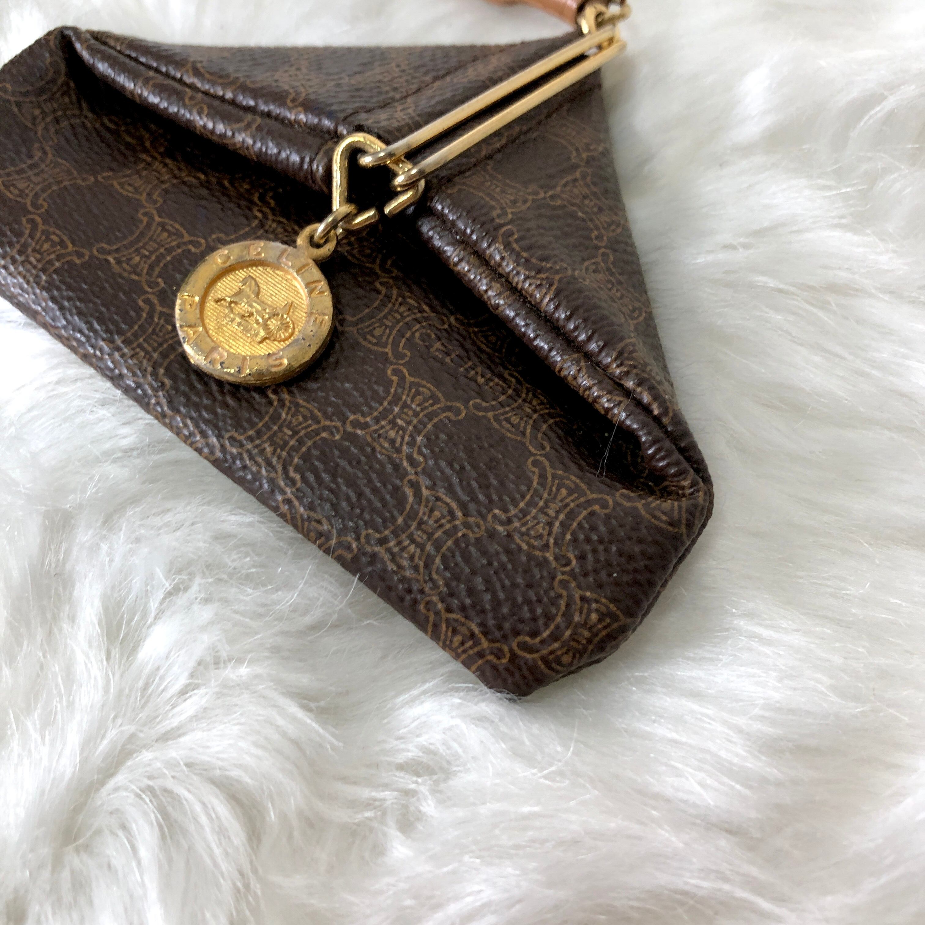 CELINE セリーヌ マカダム ホースキャリッジ 馬車 レザー CELINE セリーヌ マカダム ホースキャリッジ 馬車 レザー