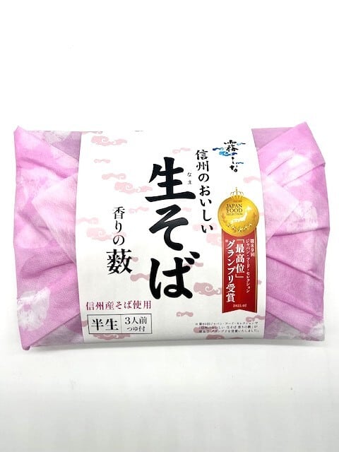 信州のおいしい生そば 香りの藪 【半生そば】めんつゆ付 | 木曽くらし