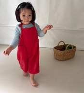 【取寄】CHIP クッキーオーバーオール|秋服|韓国子供服|26/AT