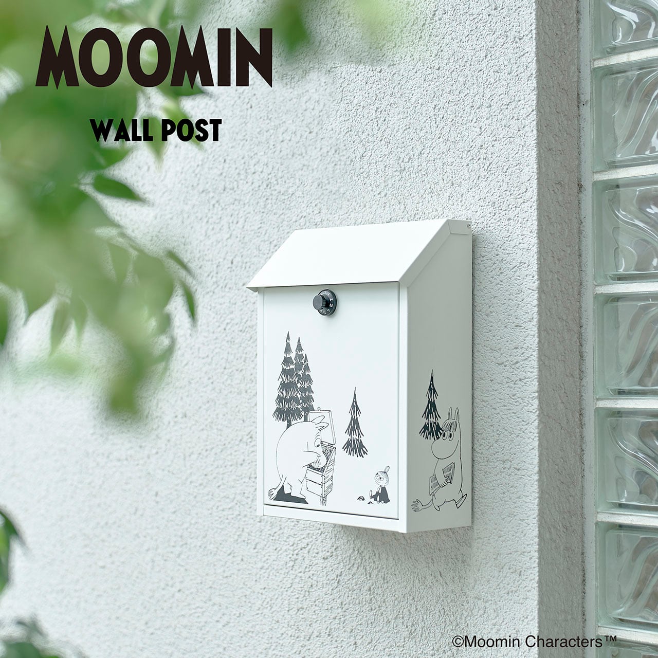 ムーミン 壁掛けポスト／ M25-0011 | SUETOYA(スエトヤ)