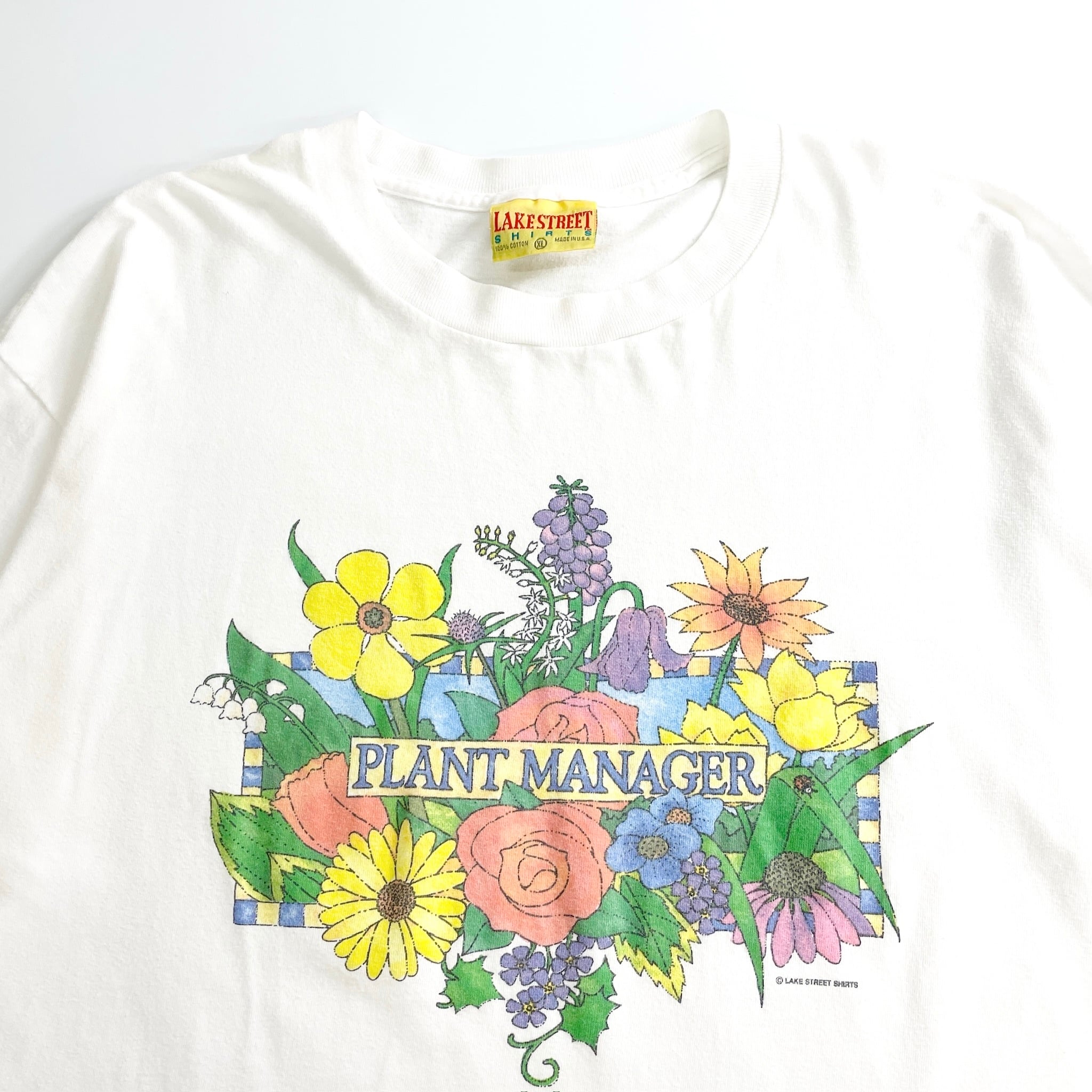 90s Plant Manager Flower T-Shirt