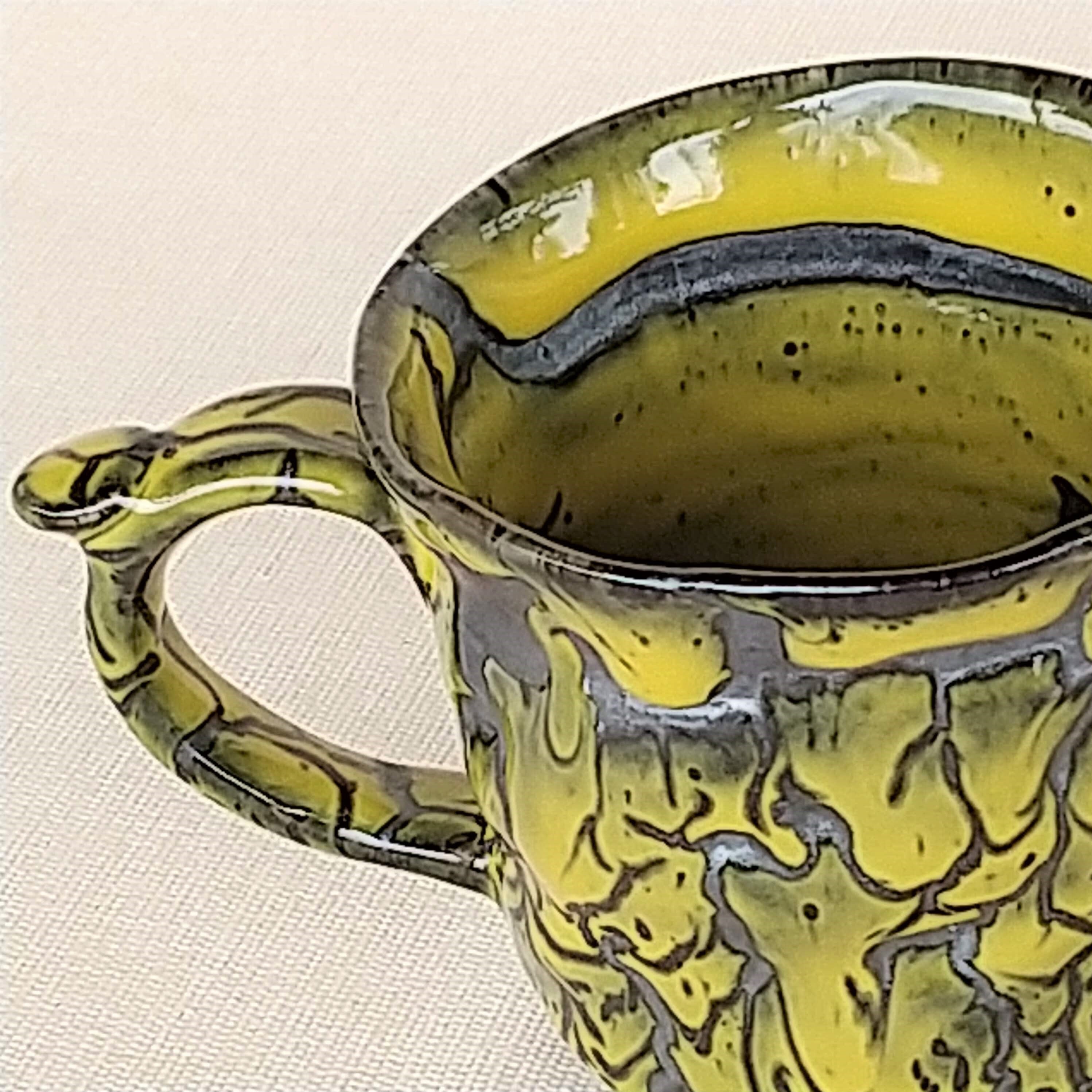 ♣タイムセール♣hide マグカップ　イエロー、ブラック LEMONed ONLINE SHOP