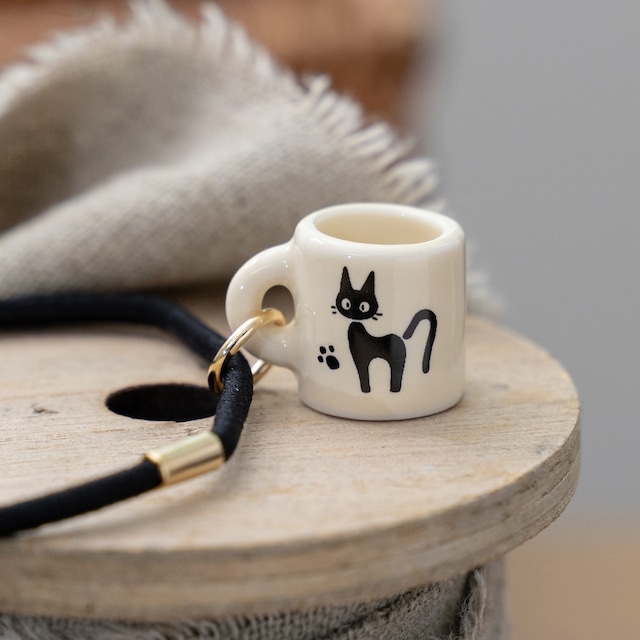 魔女の宅急便　ヘアゴム　ジジのマグカップ（2567）