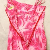 フラダンス 衣装 Lei Aloha レイアロハ ワンピース ドレス ピンク系 ティアレ柄 モンステラ柄 花柄 植物柄 ハワイアンプリント ハワイアン アロハ フラ ダンス レッスン 練習 ハワイアンダンス キャミソールドレス フリル フレアスカート ホワイト系 白 華やか 鮮やか かわいい おしゃれ