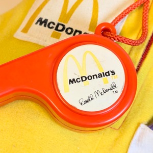 ☆VINTAGE1978☆【 McDonald's（ マクドナルド ） 】『 Ronald McDonald / ロナルド・マクドナルド ホイッスルドール 』Plush Toy / プラッシュ / ぬいぐるみ 〚アメリカン雑貨 アメトイ〛