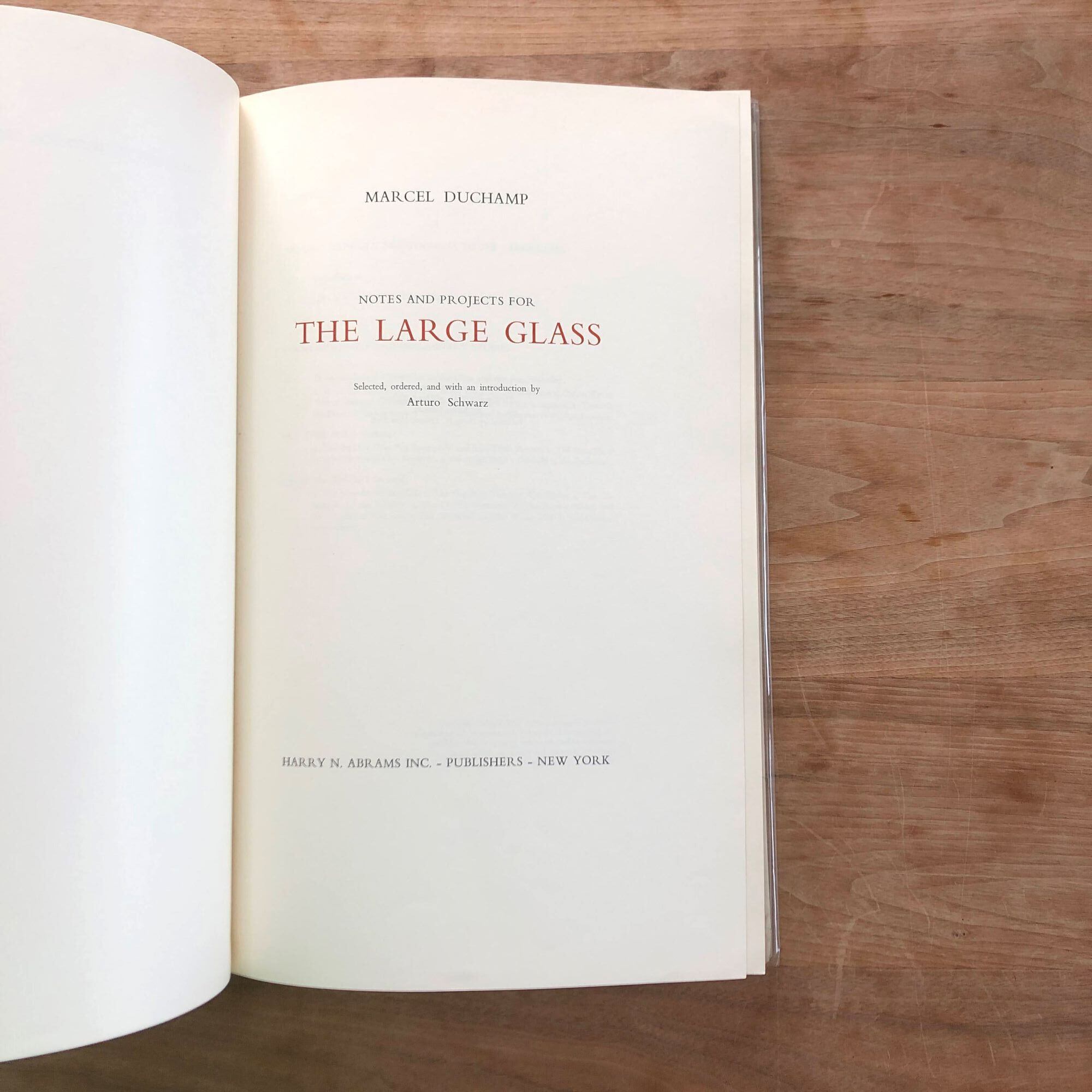 【送料込】Marcel Duchamp Notes and Projects for the Large Glass  (作品集・Artworks・Paintings・Collections・美術本）