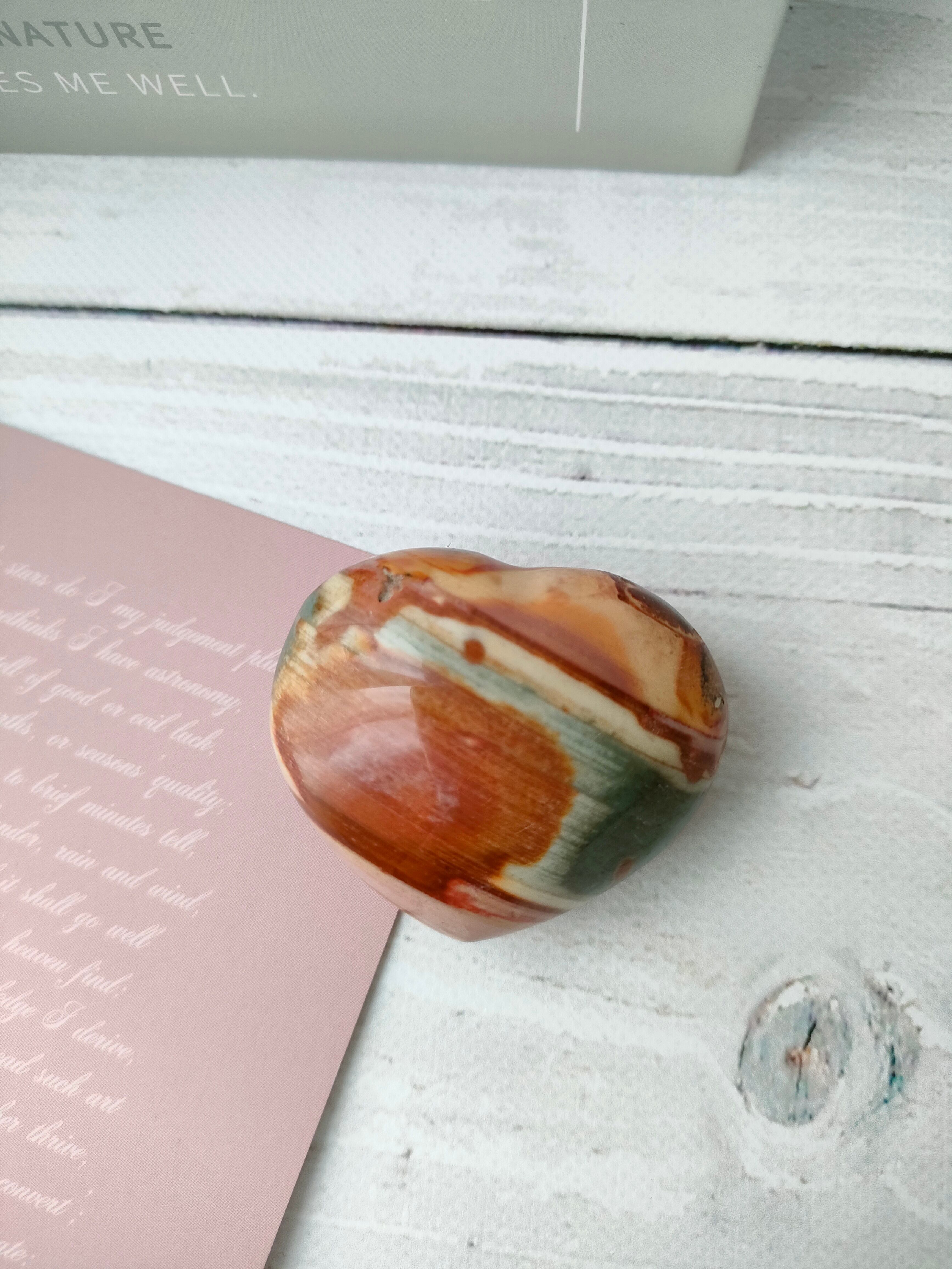 ポリクロームジャスパー・ハート