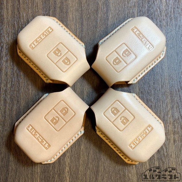 ハスラースマートキーケース（グリルナチュラル）